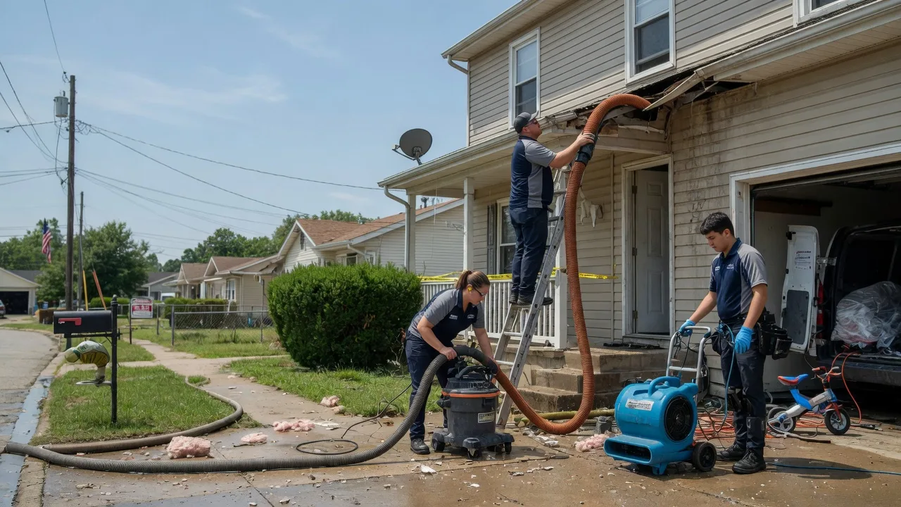 Water Damage Restoration in Verden, OK near me